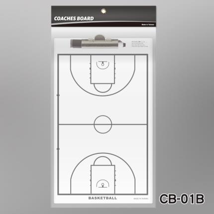 Basketball-Coaching-Board mit Filzstift