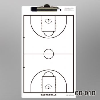 Basketball-Coaching-Board mit Filzstift