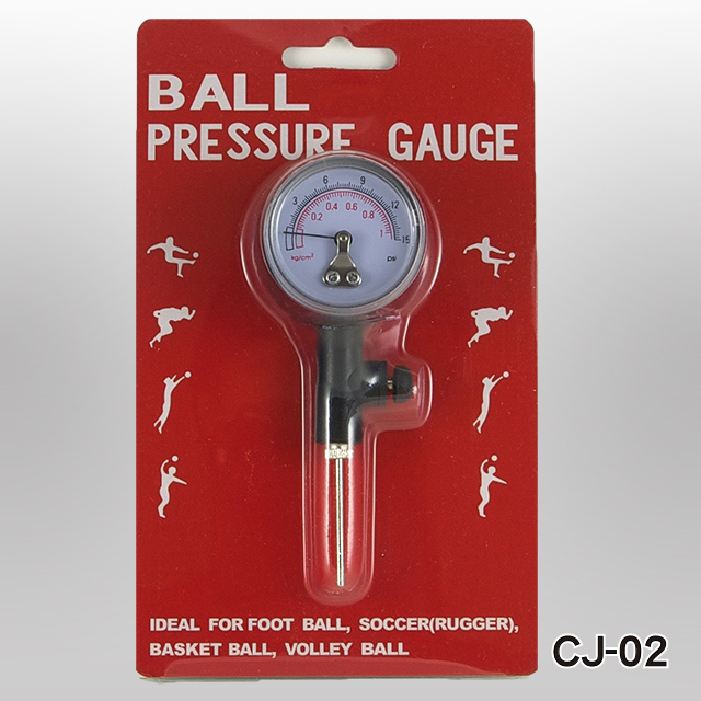 Metal Ball Pressure Gauge + 1pc Metal Needle