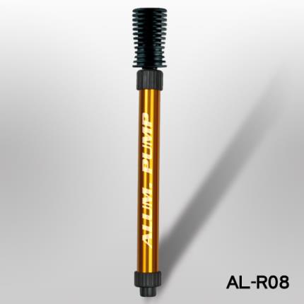 8吋鋁製雙向打氣筒(圓把), AL-R08