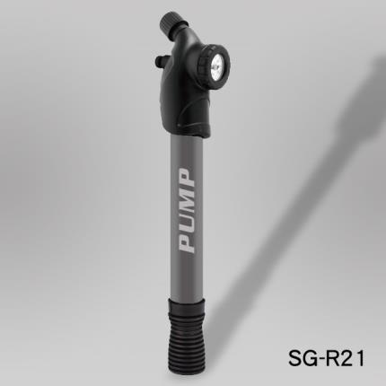 11&#x201D; Double Action Pump with Gauge Installed(Round Handle)