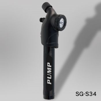 8.5” Double Action Pump with Gauge Installed